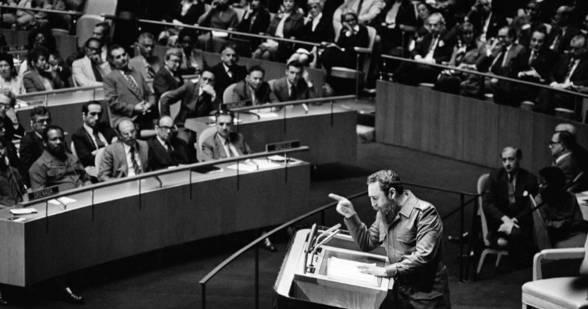 Η Ιστορική ομιλία του Φιντέλ Κάστρο στα Ηνωμένα Έθνη το 1979. [VIDEO με υπότιτλο