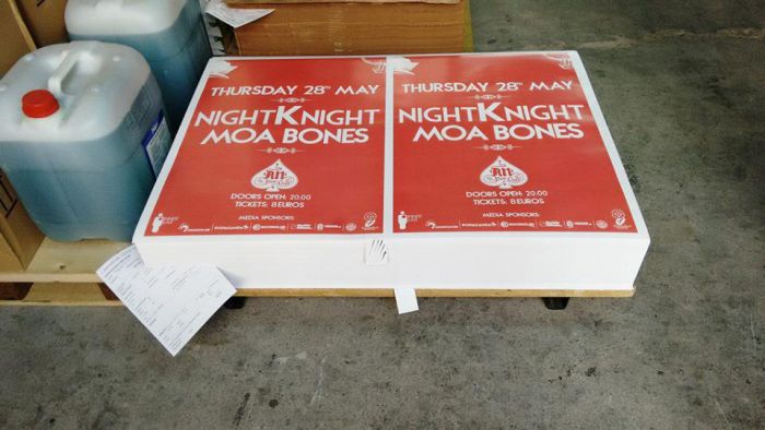 Night knight και Moa Bones live στα Εξάρχεια