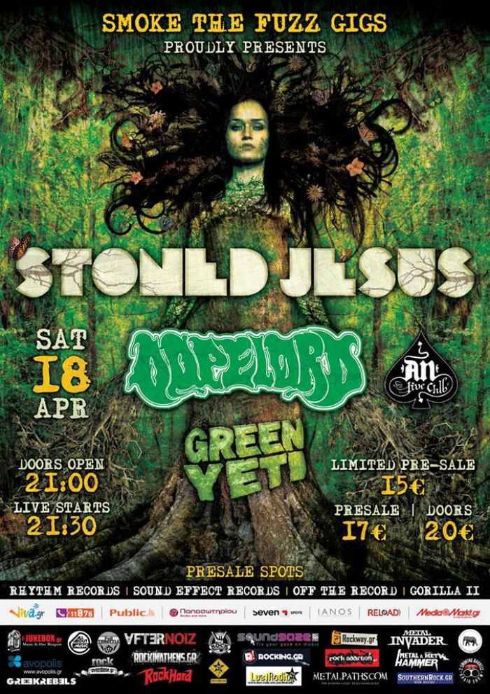 Οι Stoned Jesus για δεύτερη χρονιά live στην Αθήνα